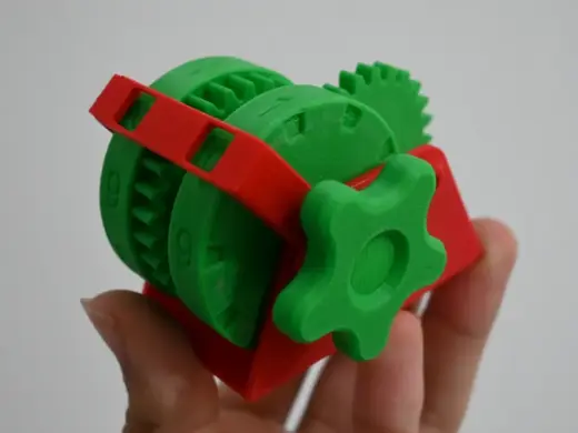 Mechanical counter fidget