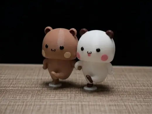 情侣熊系列-布 布一二跳舞(Couple Bear-Bu bu & Yier Dancing)