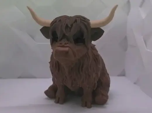 Niedliches Hochlandrind / Chibi Highland Cow
