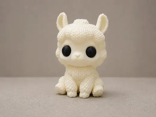 Cute Knitted Llama - Cute Animals
