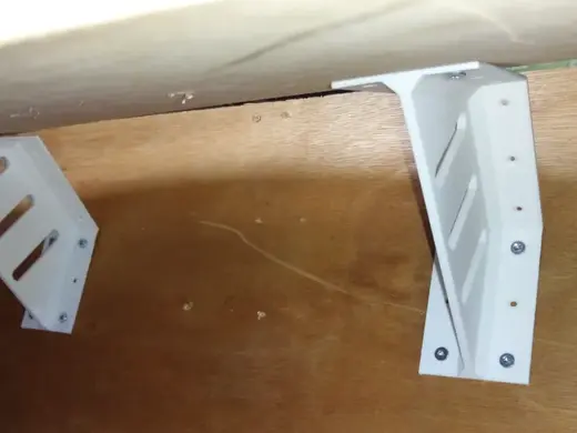 60° Offset Gusseted Support Bracket – Reinforced