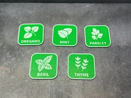 Herb Marker Signs
