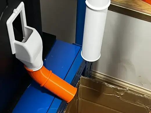 拓竹竹屎导流管道-设备可无限靠墙