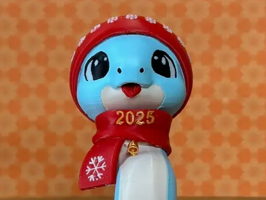 Cute Snake for the 2025 Lunar New Year / Zodiac