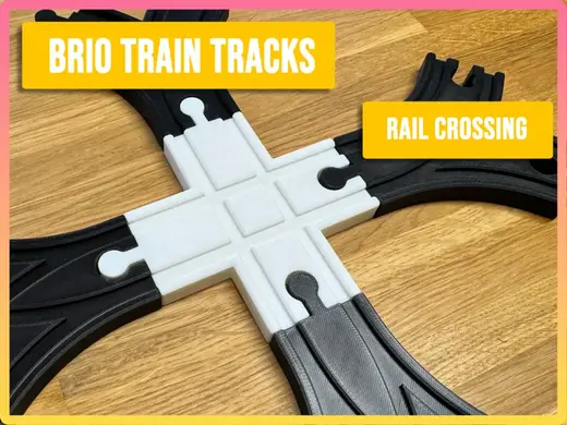 Brio / Ikea Lillabo / Hape Rail Crossing