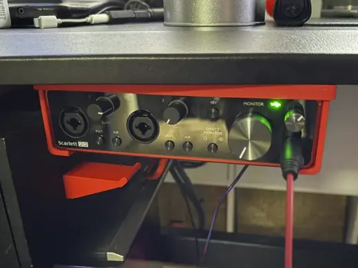 Scarlett 2i2 3rd Gen Under-desk Mount