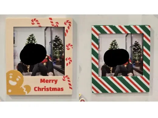 Christmas Magnetic Instax Square Polaroid Frame