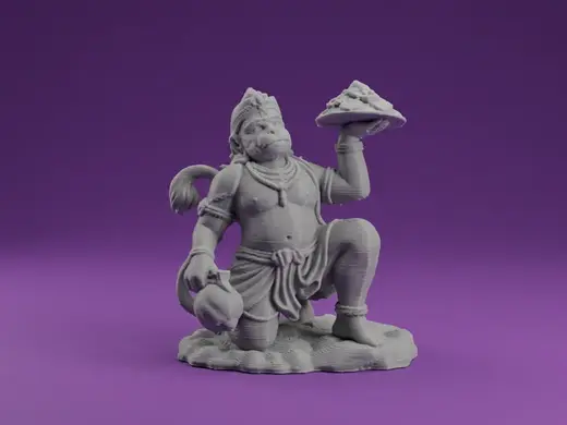 Sun Wukong Kneeling – Monkey King Figurine