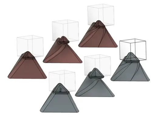 Cube Cradles: Comfort Your Chunky Cubes