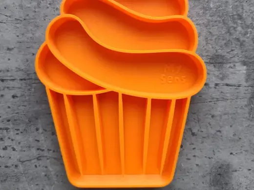 Muffin - Sensory dump or sand play mold