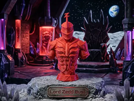 MMPR Lord Zedd Bust