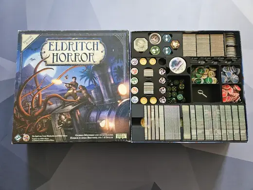 Eldritch Horror Boardgame Insert (incl expansions)