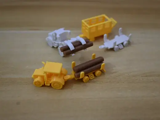 wood transportation vehicle-detailed version