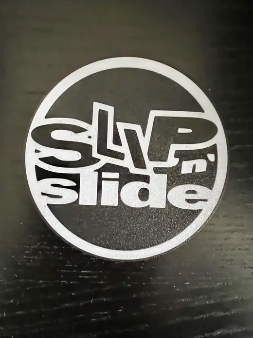 Slip'N'Slide Records Label Coaster