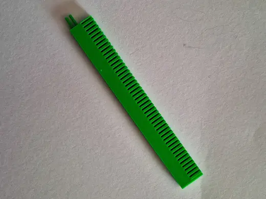 Warp Spacing Comb (Tapestry Loom, Heddle Aligned)