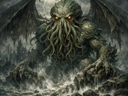 Cthulu (Ktulu) Lithophane