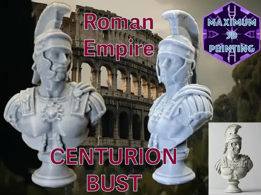 Roman centurion bust - Roman ancient warrior