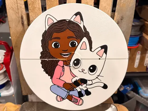 3DTMT Gabby's Dollhouse Wheel