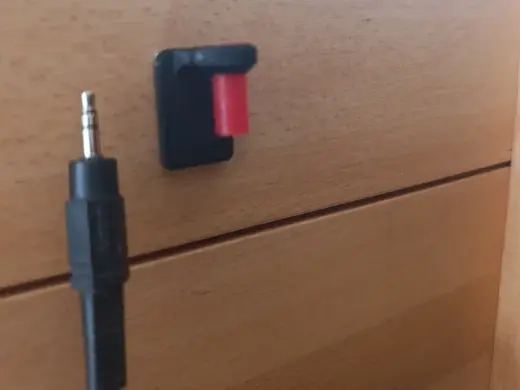 3,5mm Audioplug-Holder PLA/TPU