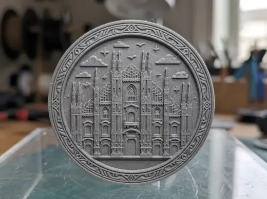 Medaglione del Duomo di Milano