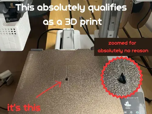 This Technically Counts as a 3D Print
