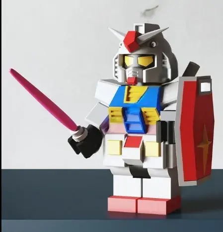 积木高达 Gundam 以分件