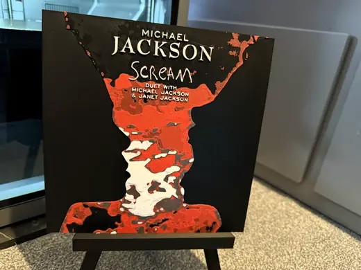 Michael Jackson - Scream Single Cover Hueforge