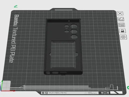 Samsung Galaxy s23 Ultra case with a dust cover v2
