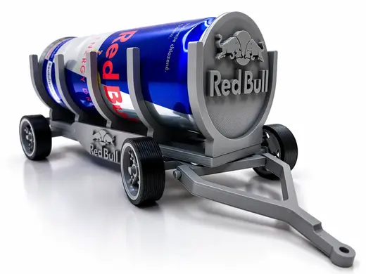 Red Bull Can Transport Trailer RC