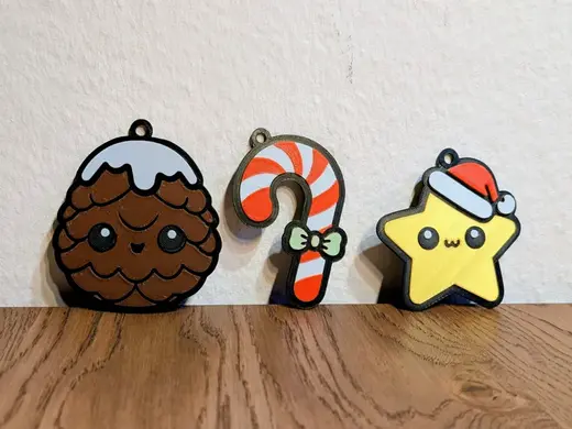 Cute Xmas Tree Decoration Part 3 - Layered Style!