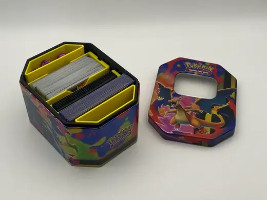 Printed inserts and organiser for Pokemon Hex Tins