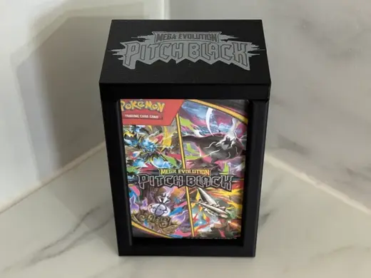 Pokemon Booster Bundle Case Pitch Black