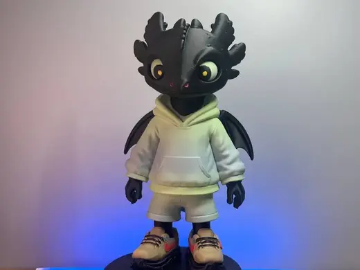 Urban Toothless / Dragon Figure NO AMS
