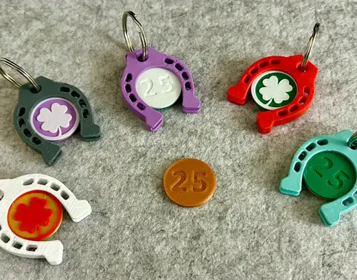 2026 - Lucky charm with shopping cart coin