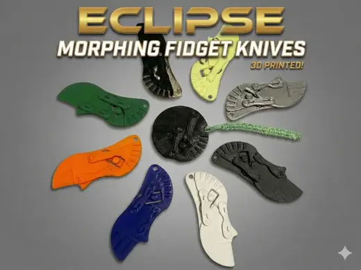 Eclipse Morphing Fidget Knife