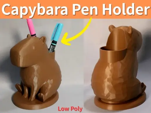 Capybara-Pen-Holder