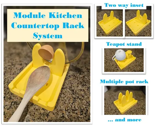 Module Kitchen Countertop Rack System