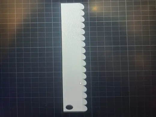 Cake cream spatula