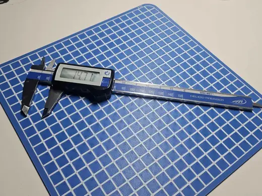 Measuring mat 210mm x 210mm