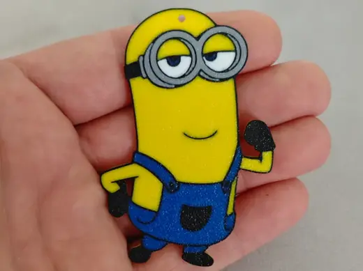 Minions Kevin keychain