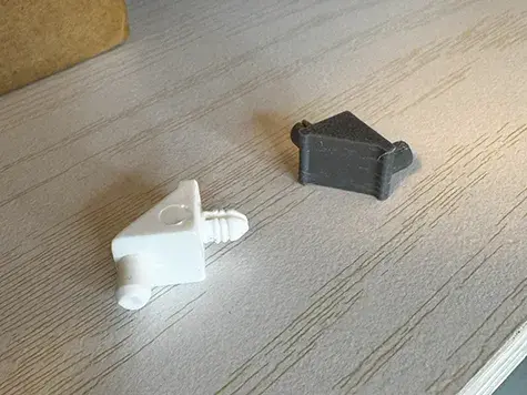 収納棚のフック 3D Printed Shelf Hook for Storage Boxes