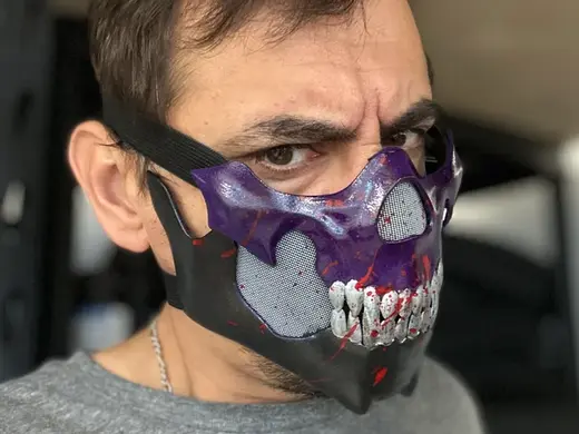 Mileena mask - Sadakui Kombat mask