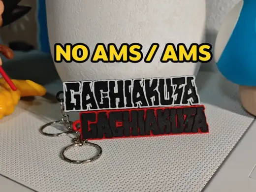 Gachiakuta Keychain (NO AMS/AMS)