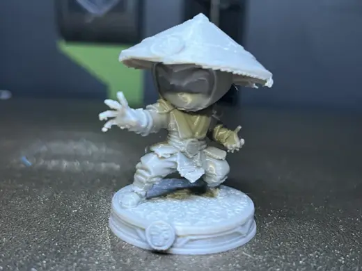 Chibi Raiden - Mortal Kombat Cute Figurine