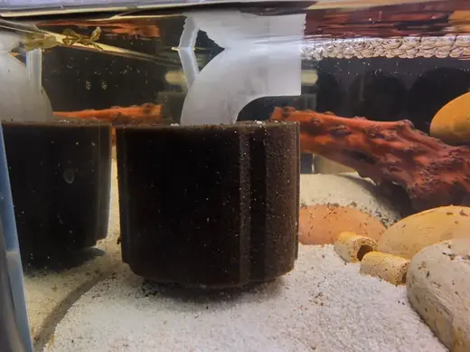 Aquarium Sponge Filter Bubble Diverter - Quiet