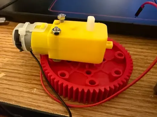TT motor to VEX gear adapter