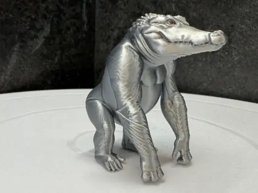 Gorilla crocodile