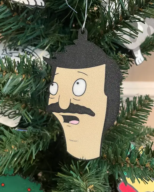 Bobs Burgers Ornament / 4 Color / Christmas Tree