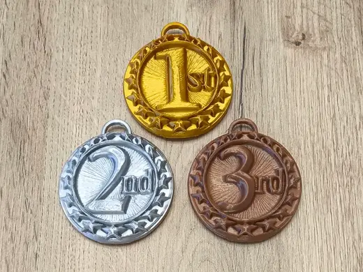 Triumph Medals Set (1st, 2nd, 3rd Place)
