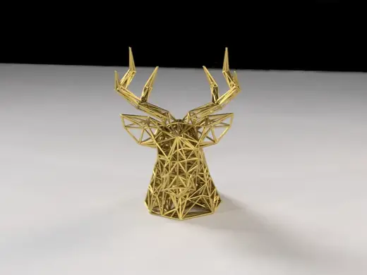 驯鹿泰森多边形-Reindeer Tyson Polygon